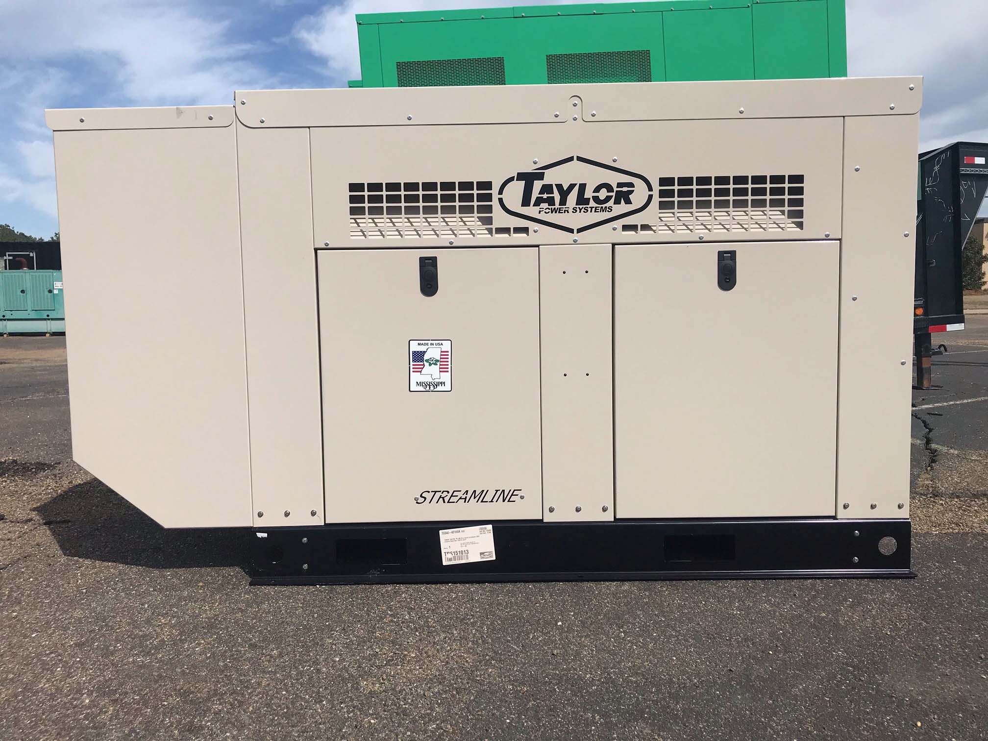 Taylor Power Systems Streamline TGS40